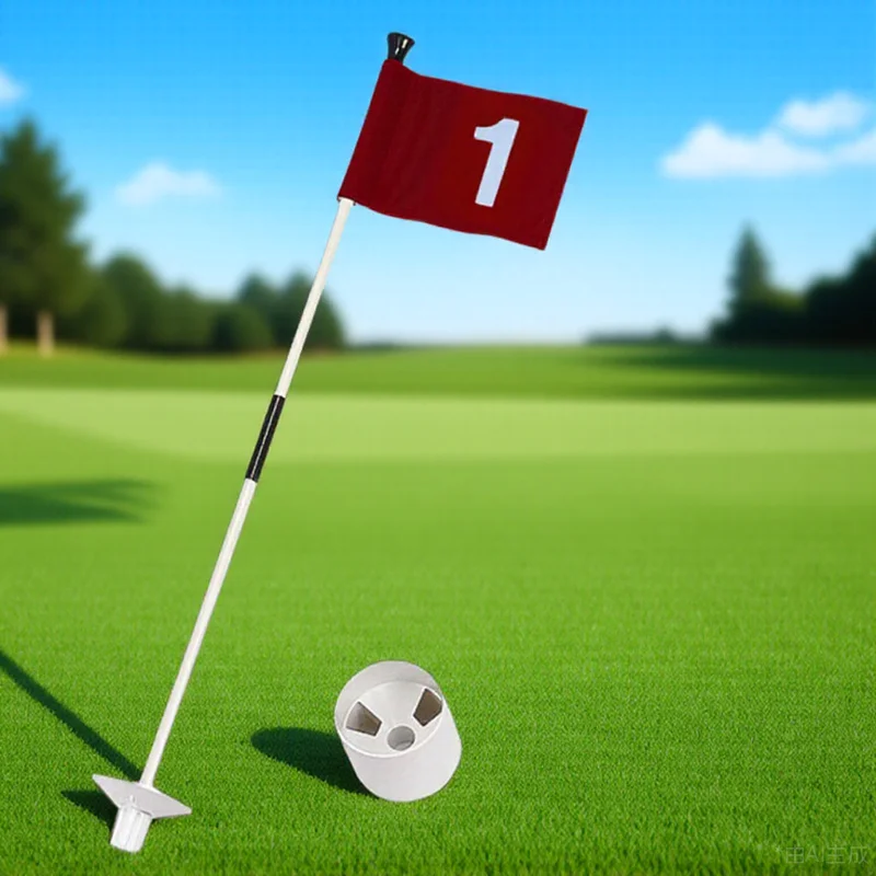 1 комплект, набор флагштоков для гольфа, прочное основание из АБС-пластика