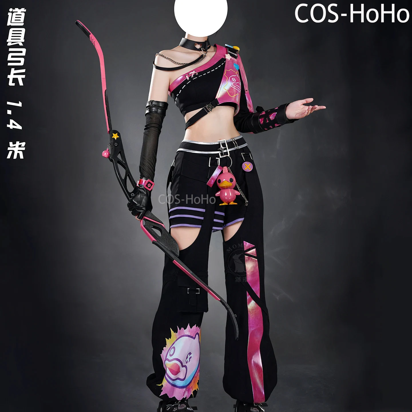COS-HoHo Identity V Brynhildr Vilulf Archer Fashion Game Suit Cool Uniform Cosplay Costume Halloween Party Role Play Outfit