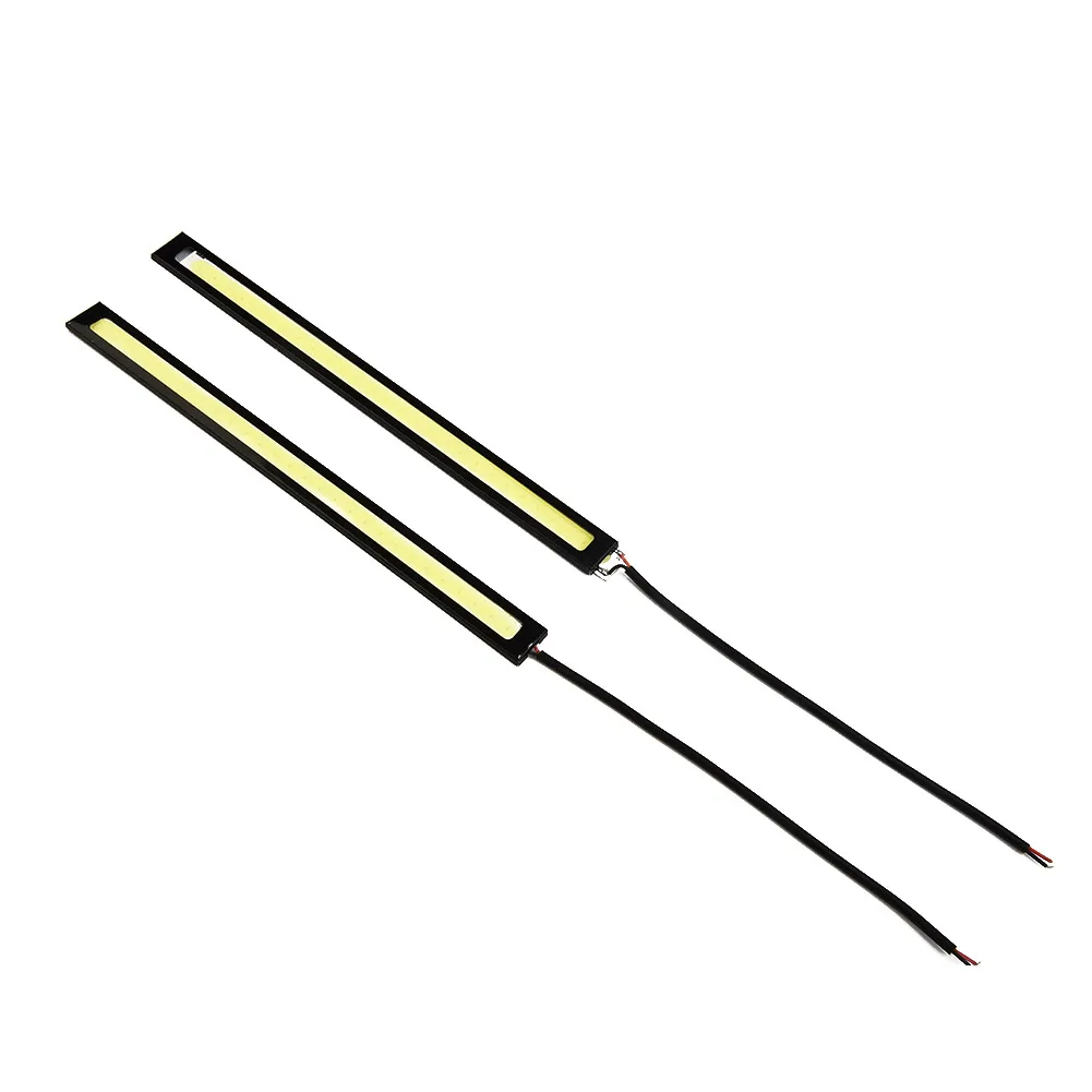 LED Cob Glühbirne DC 10-12V Drl Auto Styling Streifen wasserdichte Cob LED Arbeits licht ultra dünne und stilvolle Aussehen Scheinwerfer lampen