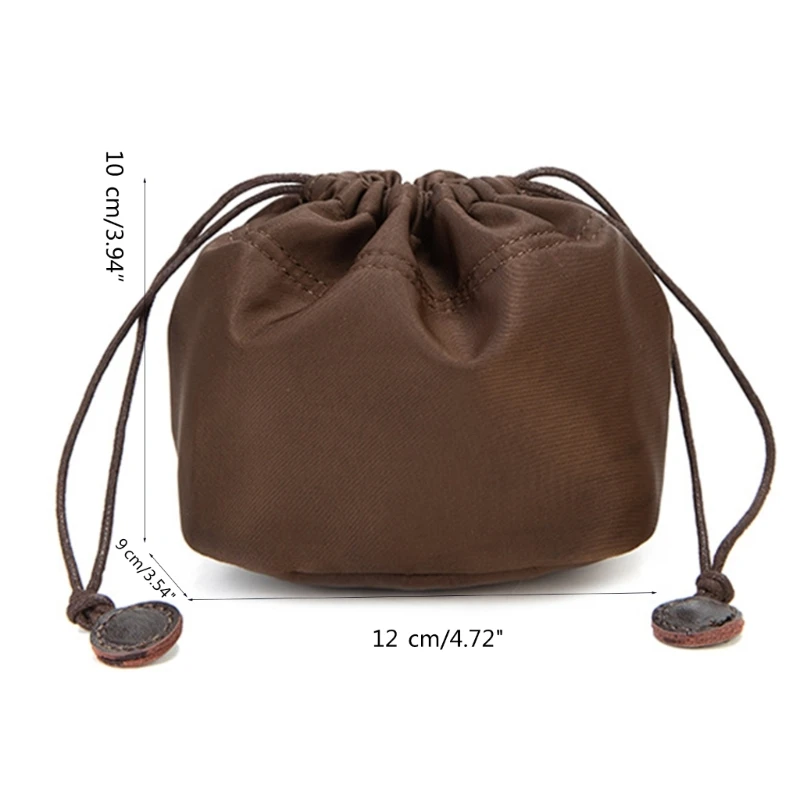 Nylon Inner Bag Bucket Bag Organizer Insert for Bag Shoulder Bag Drawstring Designed Crossbody Bag Organizer Insert