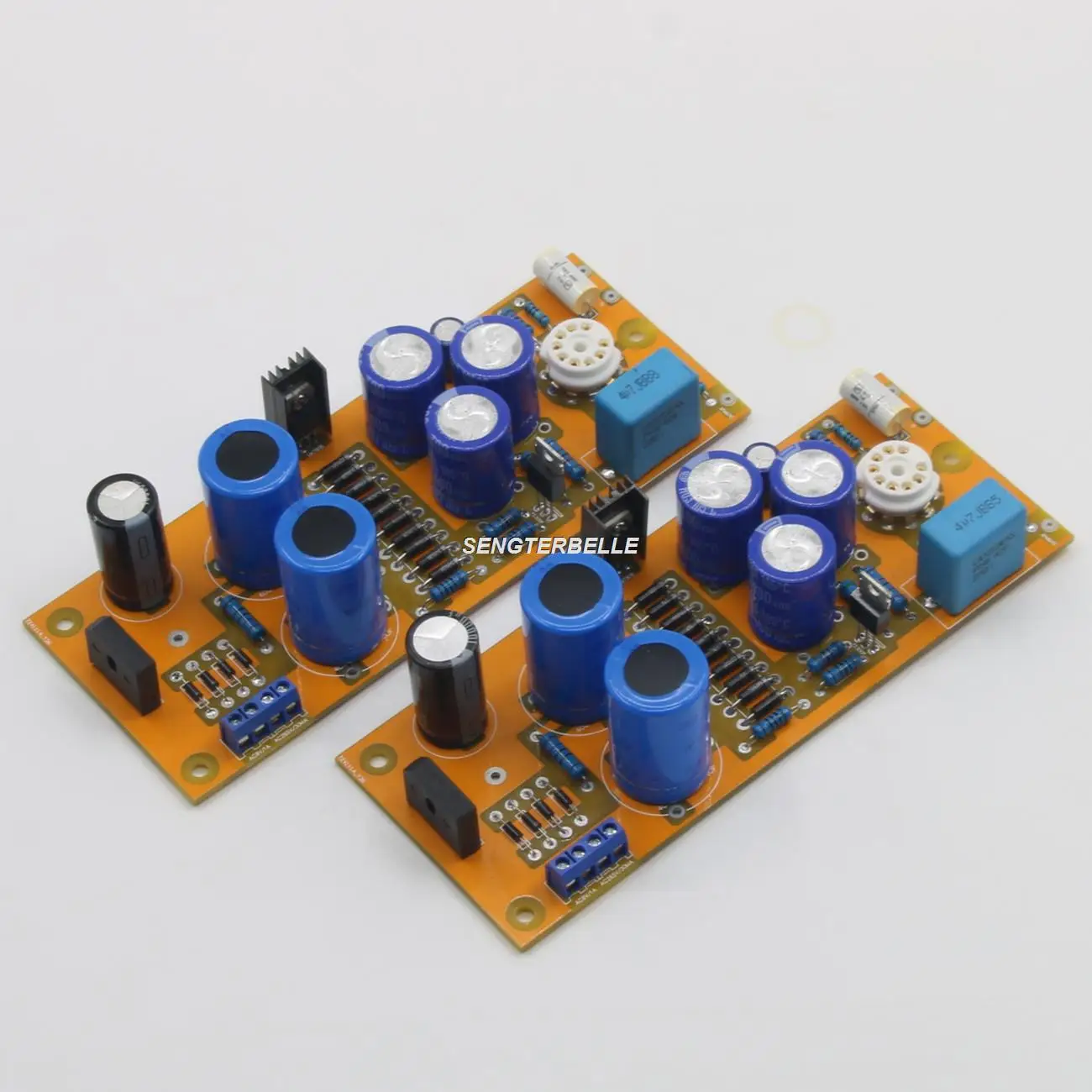 

HiFi ECC88 Tube Stereo Preamplifier Board Kit Base On D KLIMO MELIN Preamp Circuit