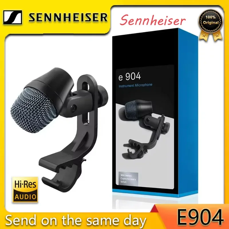 

Новый оригинальный динамический микрофон Sennheiser E904 для инструментов, идеально подходит для барабанов, малых барабанов, домашней студии (модель 2026 года)