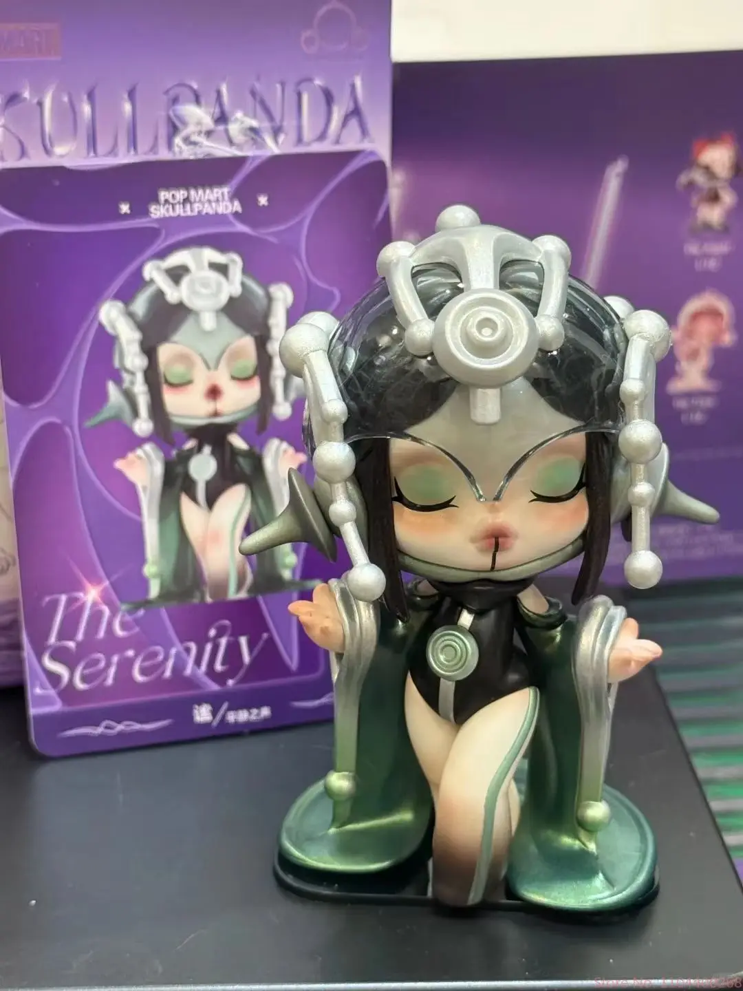 その他 POPMART SKULLPANDA Silence Genuine Pop Mart Skullpanda The Sound Series Blind Box The