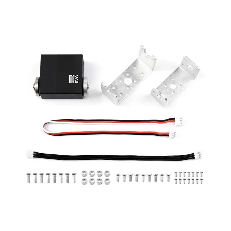 Waveshare 40kg.cm Metal Serial Bus Servo High Precision Large Torque Programmable 360 Degrees Magnetic Encoder Arm