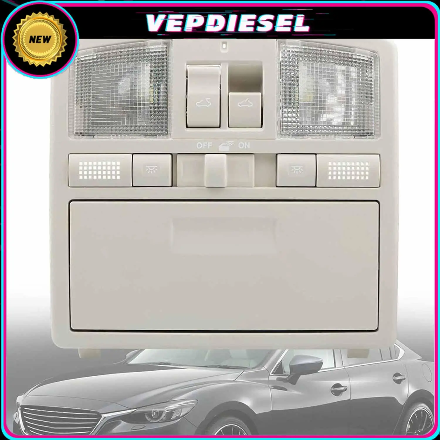 

Лампа для чтения на верхней консоли TD11-69-970H-75 ДЛЯ Mazda 6 CX-9, автомобильные аксессуары