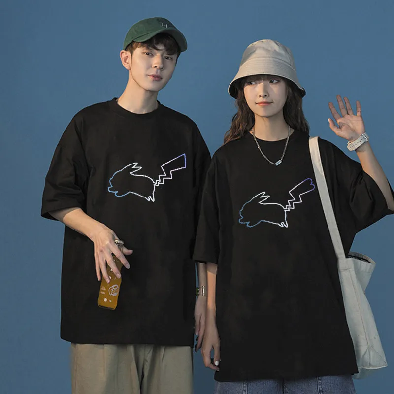 camiseta-de-manga-curta-estampada-com-derivados-de-animacao-pokemon-pikachu-moda-casual-para-homens-e-mulheres-top-popular-de-algodao