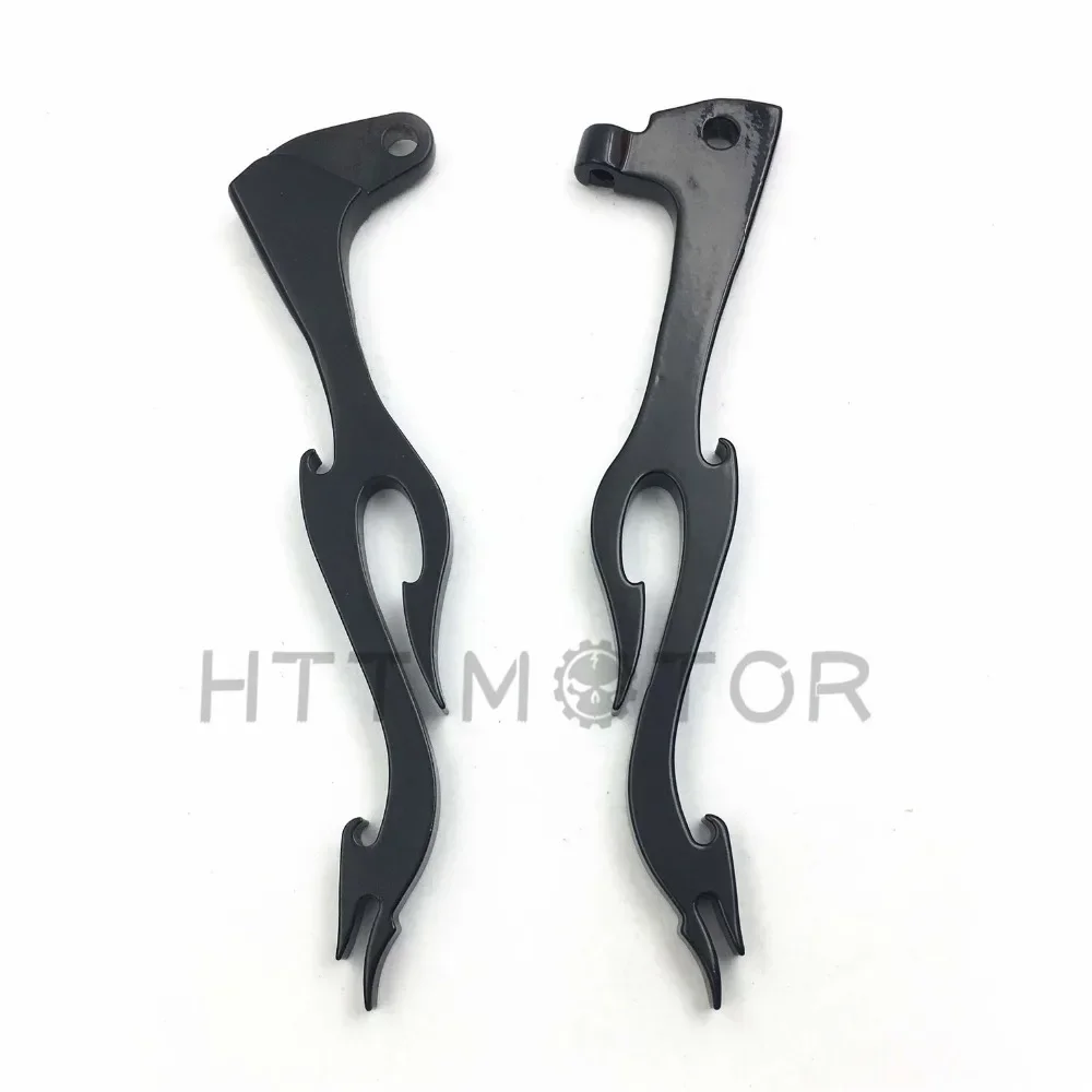 

Motorcycle Brake Clutch Flame Lever For Yamaha XV250 XV535 XV700 XV750 XV1000 XV1100 Black