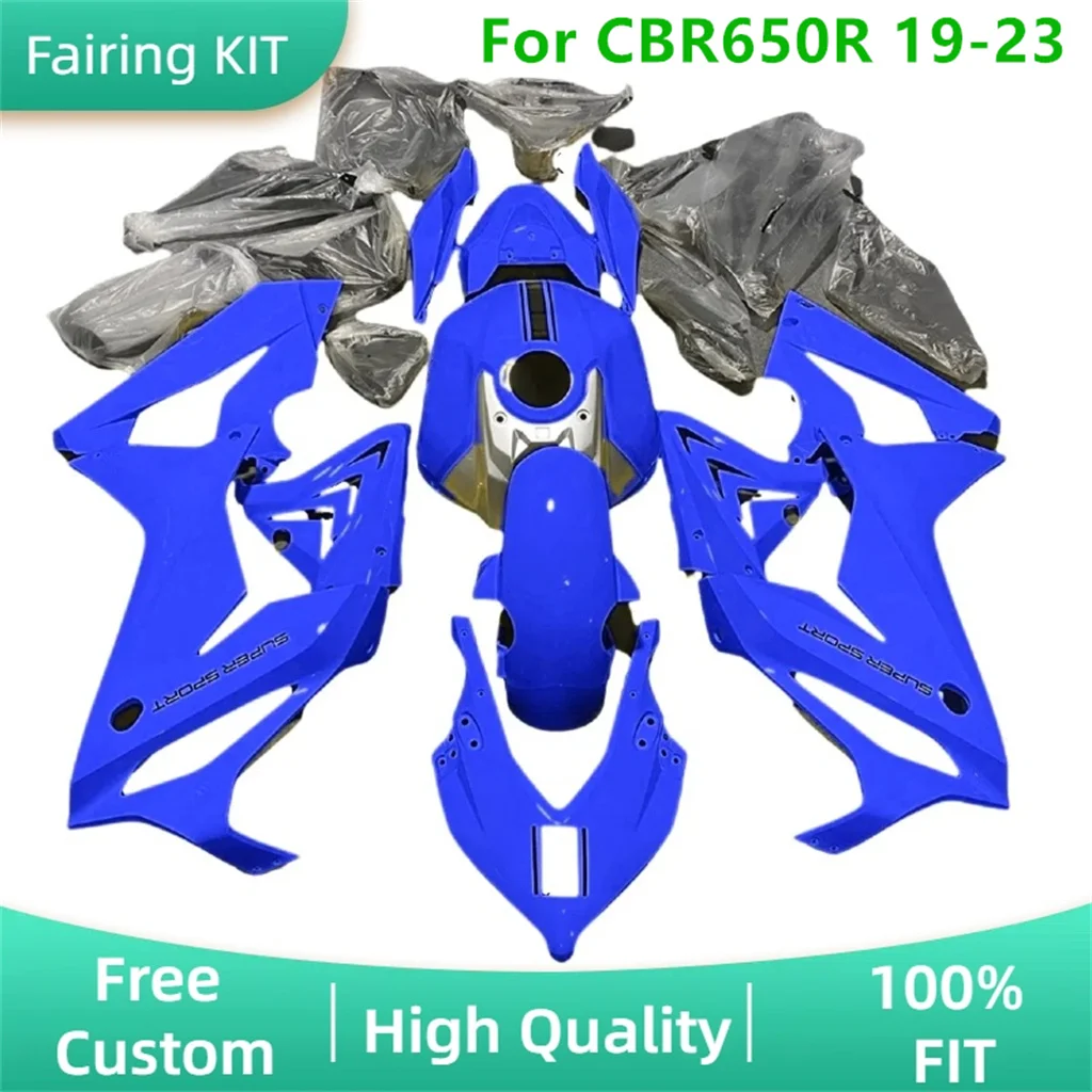 Fit for HONDA CBR650R 19 20 21 22 23 CBR 650R 2019 2020 2021-2023 ABS Plastic Fairing Kit Repair Aftermarket Parts Free Custom