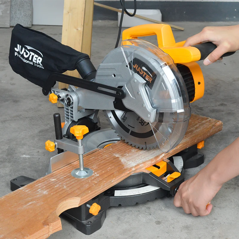 

JUSTER factory outlet 1400W 255mm Electric Miter Cut Off Saw Miter saw