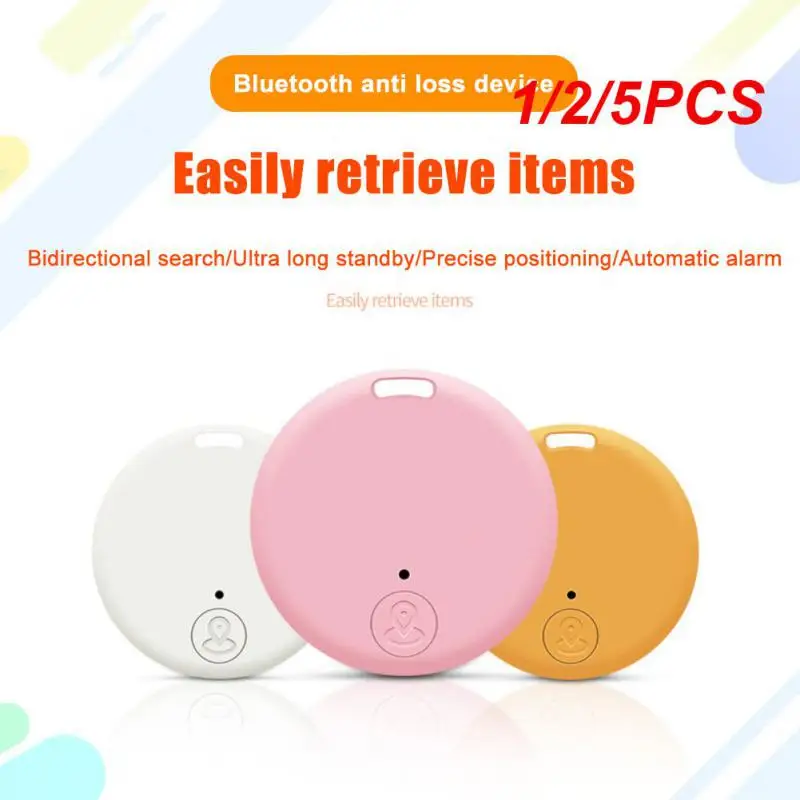 1/2/5PCS Dog Cat Real Time Mini GPS Tracker Keychain 5.0 15m Long Distance Pet Bag Wallet luggage Tracking Smart Key