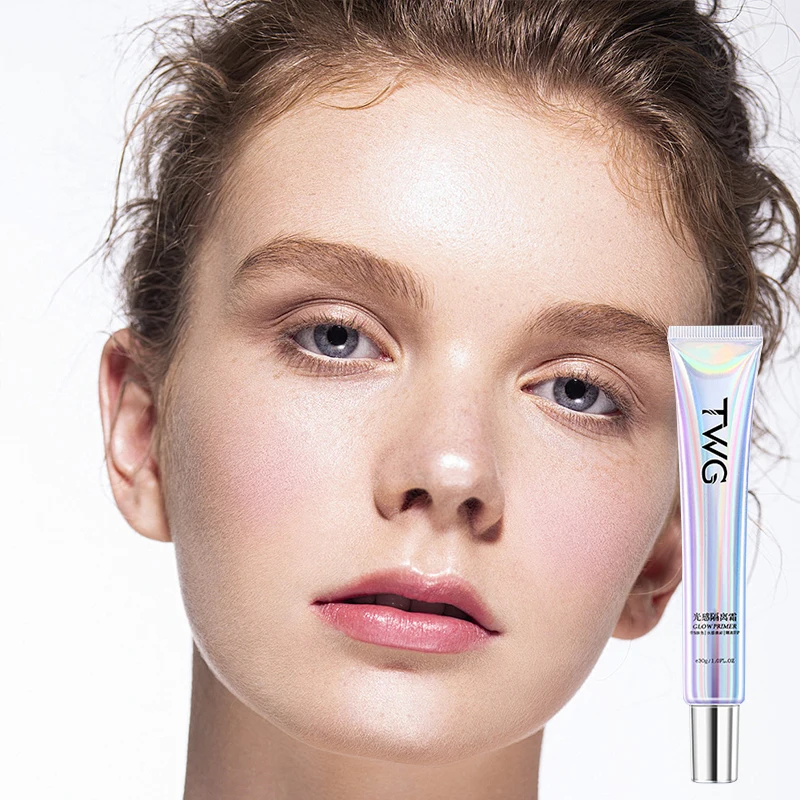 保湿メイクアッププライマー,目に見えない毛穴の隔離,ファンデーション,顔のベース,明るくさわやかな化粧品