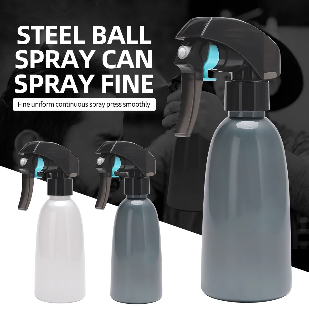 

Hairdressing Spray Bottle Refillable Bottles With Ball Bearings Continuous Mist Watering Can Salon Barber Water Sprayer Tools