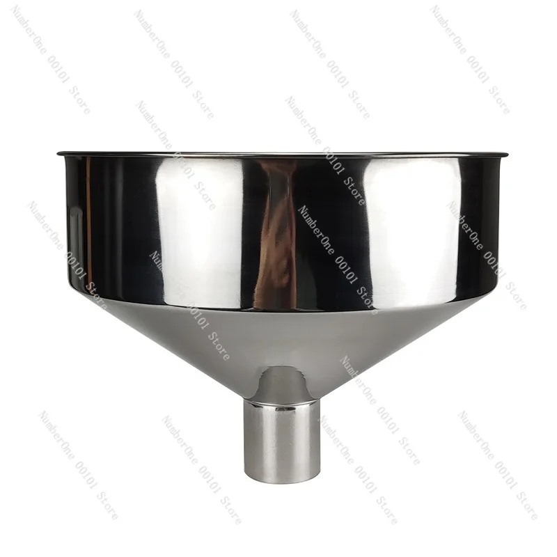 

Manufacturer Industrial Large Funnel Stainless Steel Kitchen Supplies Wide-mouth Hopper Soy Milk Grinding Machinery No