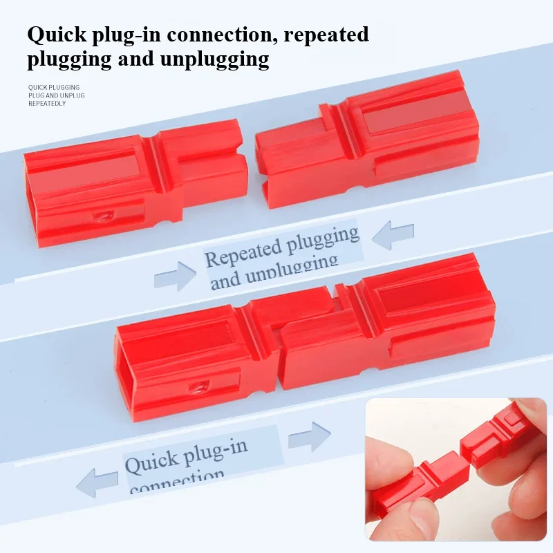 2/4/6 Pcs Type Single Pole SB30 30A -180APlug 600V DC Battery Connector UPS Power Plug High Current Quick Plug