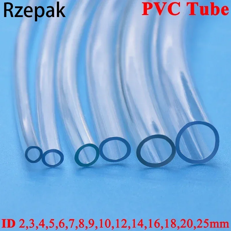 

1M/3M Transparent PVC Plastic Hoses High Quality Water Pump Tube 2 3 4 5 6 8 10 12 14 16 18 20 25mm Inner Diameter