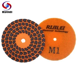 4Inch Diament Dry Polishing Pad For Granite Marble Stone 10 Pieces Super Sharp Sanding Disc For Wall