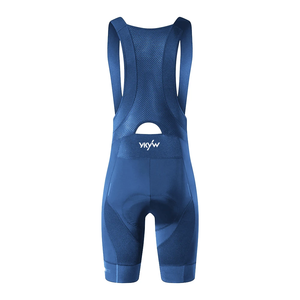 YKYWBIKE Fahrradshorts Elastische Interface Paris Radsport-Trägerhose Herren Fahrradshorts 7-Stunden-Gepolsterte Fahrradbekleidung – Detail 28