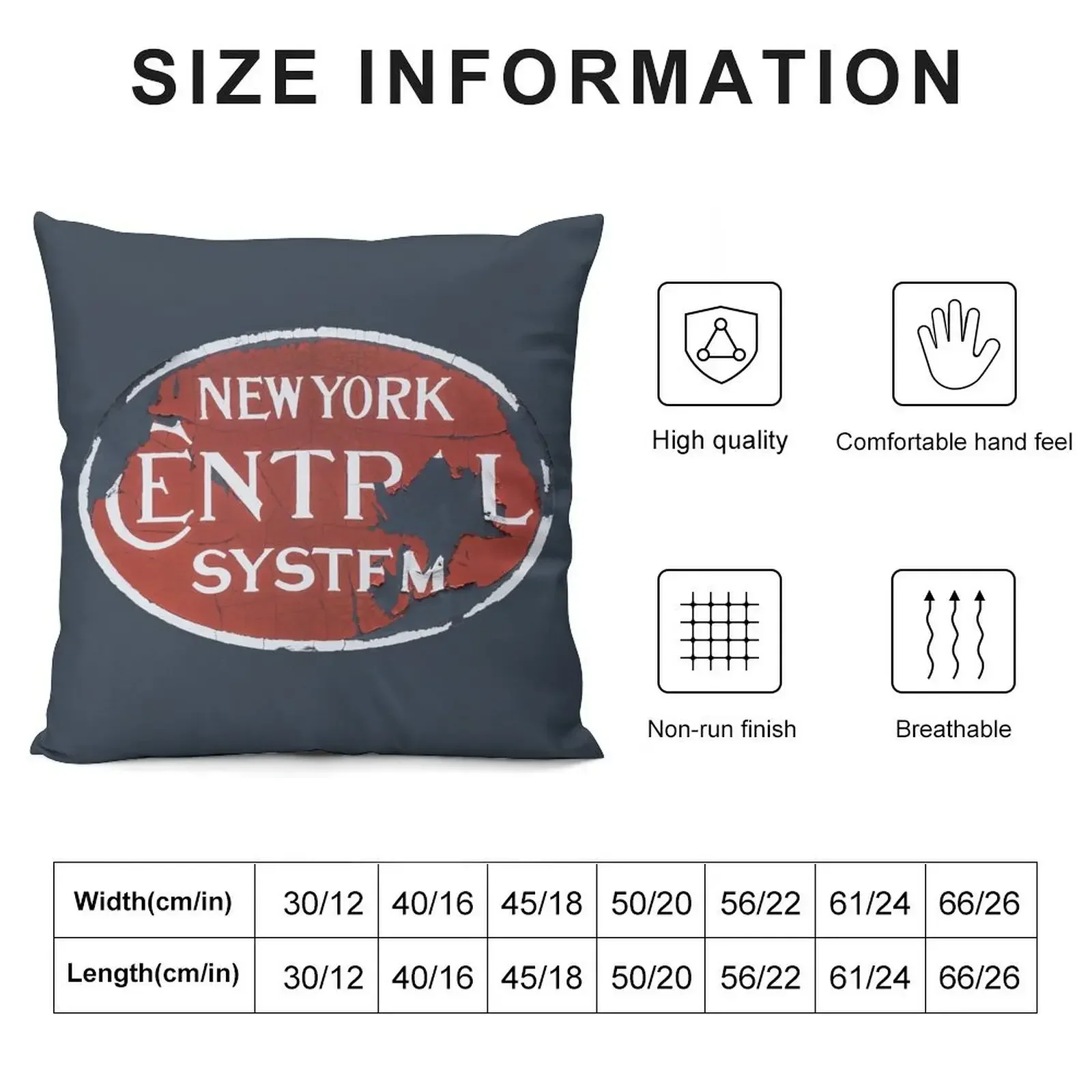 New York Central Throw Pillow Bed pillowcases Sofa Covers For Living Room pillow