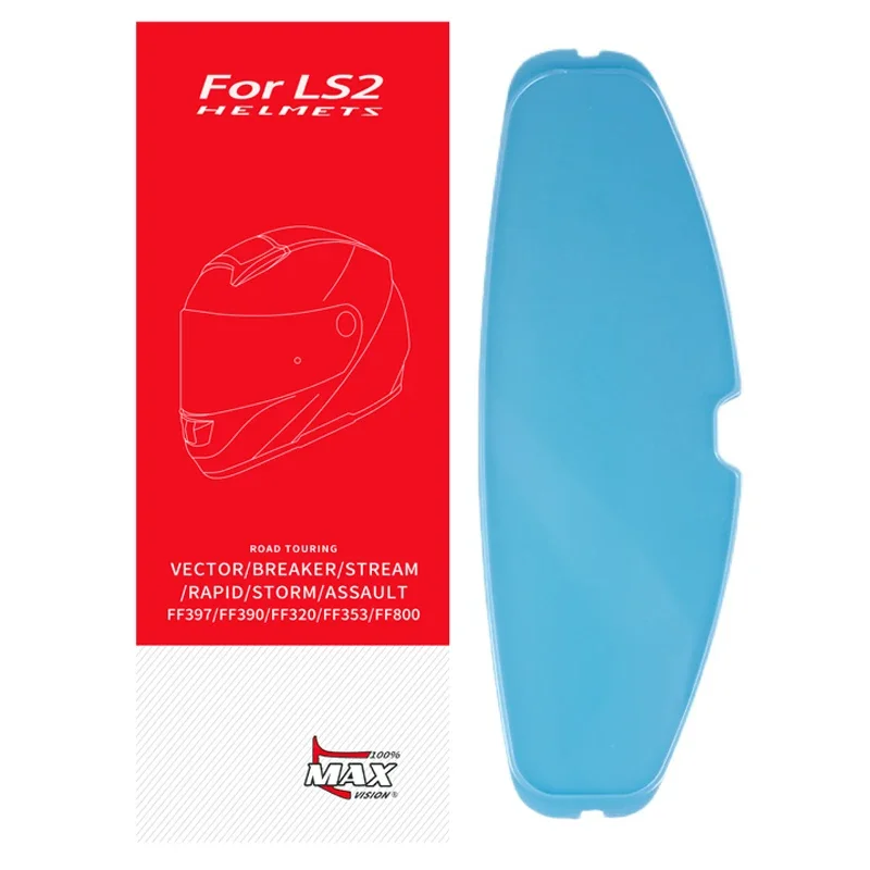 Película antiembaçante para viseira de capacete de motocicleta, para ls2 ff353 ff320 ff800 ff397 ff390, lente anti neblina, acessórios para capacete de motocicleta