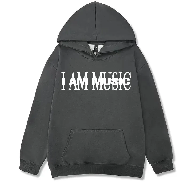 Playboi Carti I Am Music Album Print Hoodie Y2K Meme Opium Ken Carson Destroy Lonely Hooded Men Women Fashion Vintage Sweatshirt