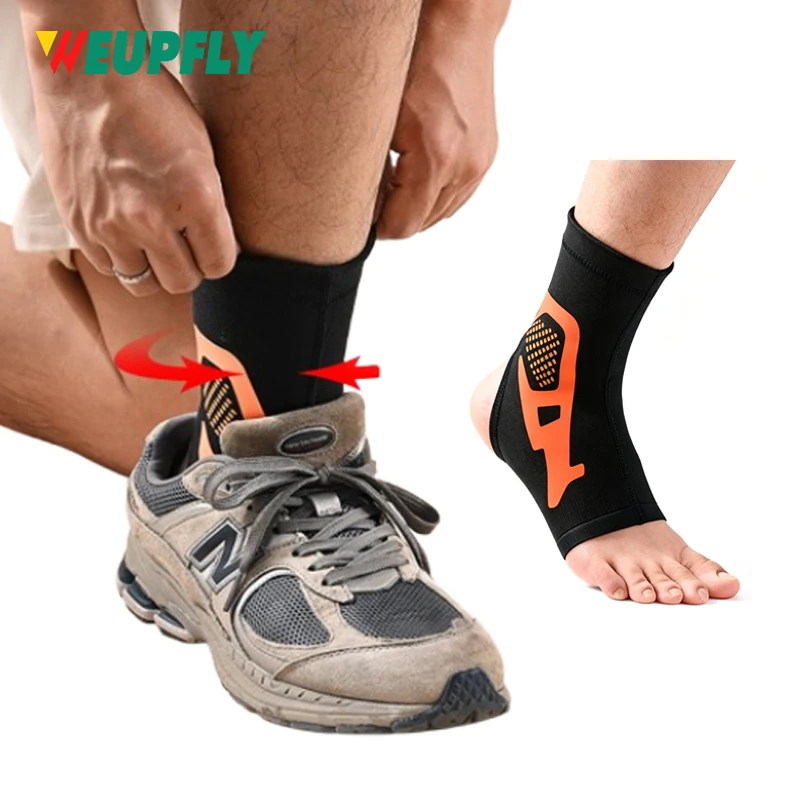 

1 шт., компрессионный бандаж на лодыжку-носок с рукавами на лодыжку, поддержка растяжений, артрита, тендинита, бега, фитнеса