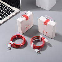 PD 65W Supervooc Fast Charger Cable For Oneplus 1+ Ace 3 12 11 10T 9R 8T 7T Pro USB C To Type C Cable Warp Dash Charge Data Wire
