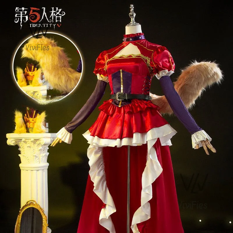 

Game Identity Ⅴ Mary cosplay Mary Sexy dress set including crown tail wig set latest in stock S-XXL