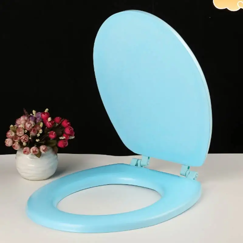 Lightweight Soft Toilet Seat EVA Toilet Cover EVA Waterproof Toilet Seat Pad Waterproof Removable Toilet Seat Pad Household