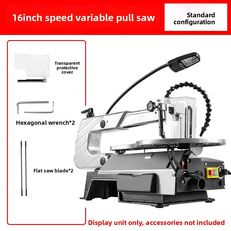 Small Versatile Electric Band Saw Benchtop Woodworking Tool for DIY Curve Cutting Projects