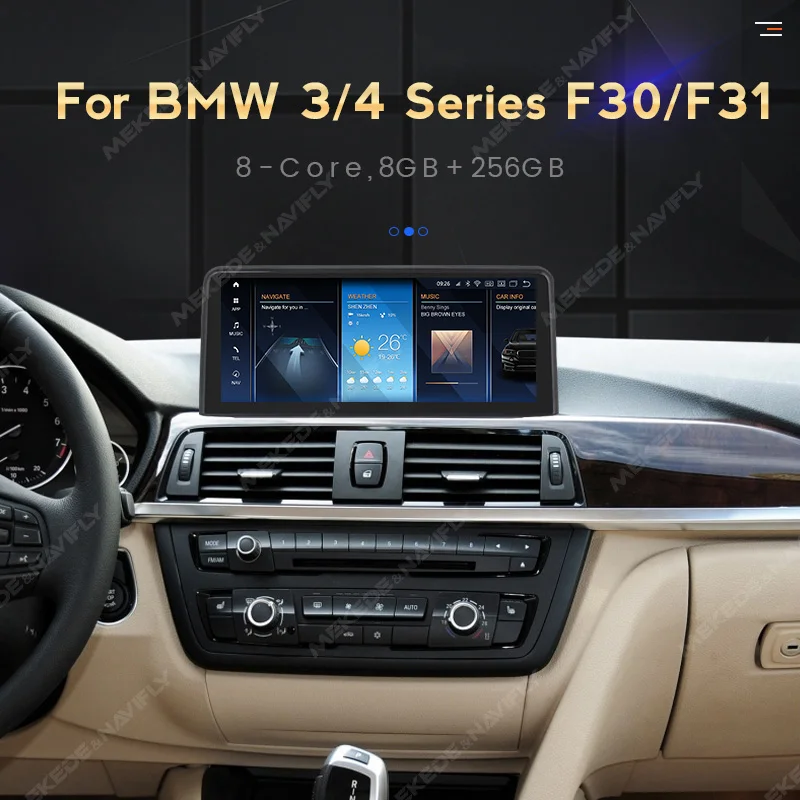 Navifly Android 13 Car Multimedia Player for BMW 3 4 Series