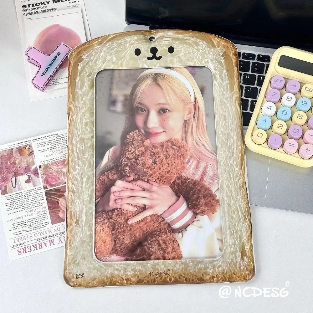 Trendy A4 Photocard Holder Korean Idol Giant Protectors for Postcards Colorful PVC Photos Protective Cover Girl's Gift