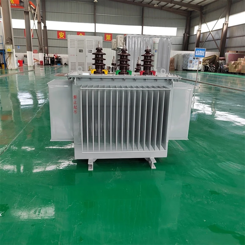 250kVA 400kVA Three Phase Distribution Transformer 11kV 0.4kV Oil Immersed Low Noise Fire Resistant Customized for Library