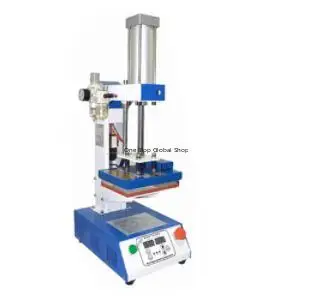 Pneumatic Curved Heater stamping machine Pneumatic Cap Heat Press Machine Leather creasing machine Apparel T-shirt