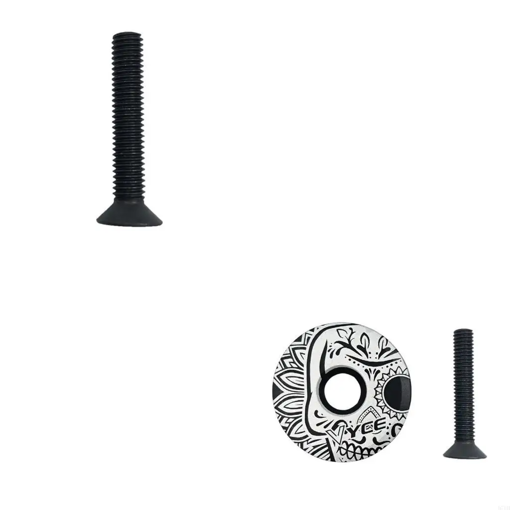 

Bike Front Fork Stem Top Headset & Screw Bike Riding Decoration