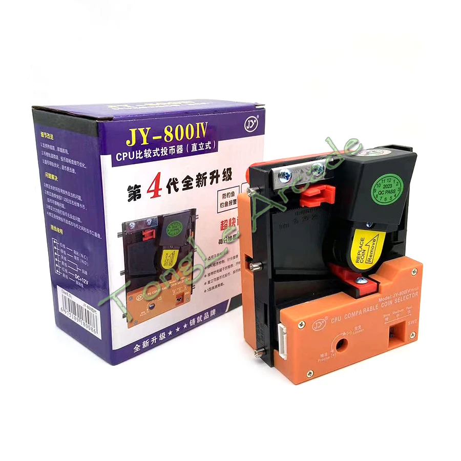 

JY-800 Coin Acceptor, Upright Fast, High-Speed, CPU Riser, Arcade Game Machine, General Accessories