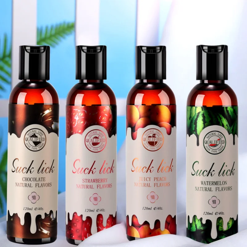 Water-based lubricant fruit flavor oral, anal, vaginal lubricant couple erotic adult products
