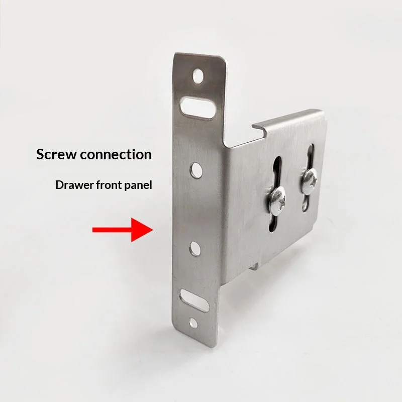 Round Steel Basket Drawer Cabinet Fixed Door Panel Connector Rail Accessories Cabinet Buckle Clamp Bracket Hardware