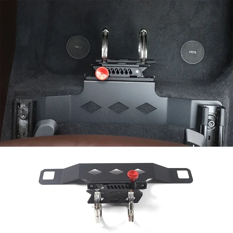 Passenger Under Seat Fire Extinguisher Bracket 1PCS Aluminum Alloy Holder Mount For BMW X1 U11 2023 2024 2025 Car Accessories