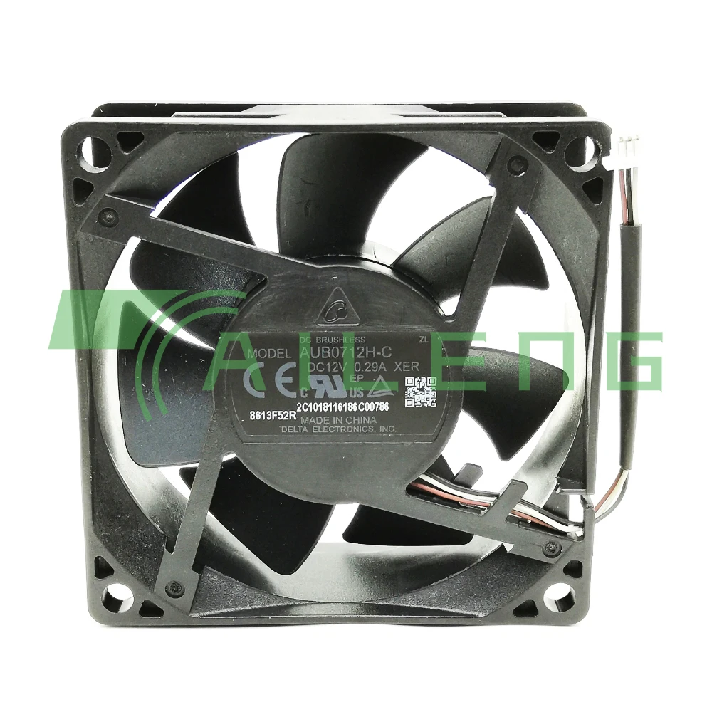 AUB0712H-C Y26 XER 0.29A DC12V 70x70x25MM 3라인 프로젝터 냉각팬