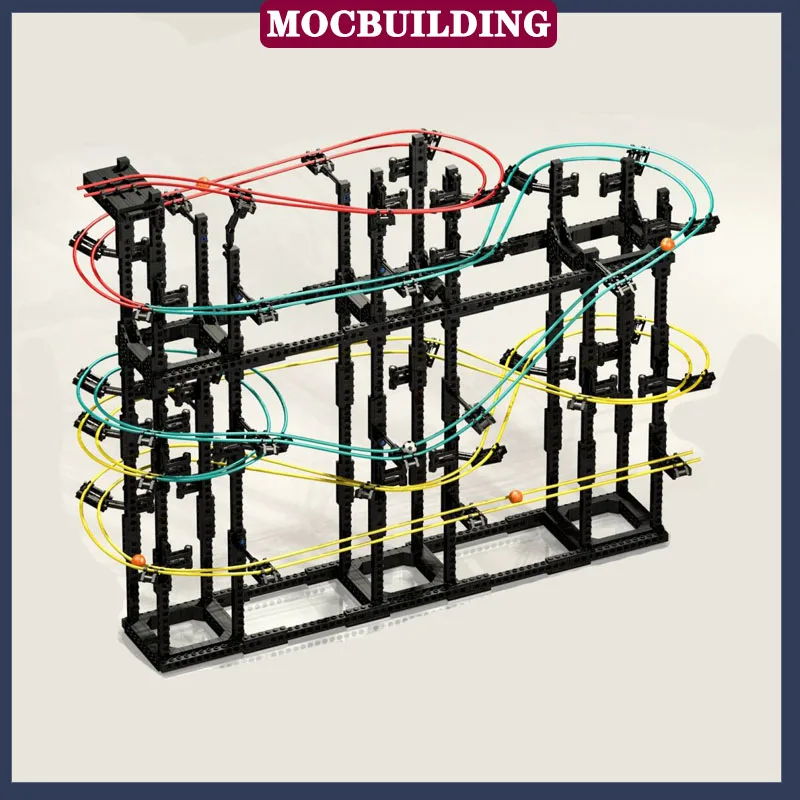 Marble Run GBC-serie Motor MOC Bouwstenen Technologie Bakstenen Puzzelcollectie Kinderspeelgoed Geschenken