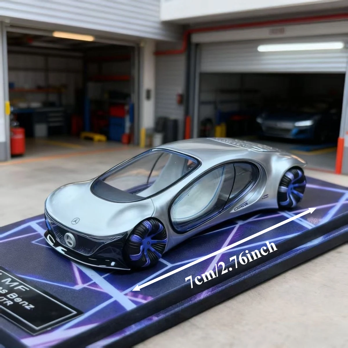 LMF LeManFang รถโมเดล Mercedes-Benz Avatar Concept ขนาด 1:64 ของสะสม ของเล่น ของขวัญ