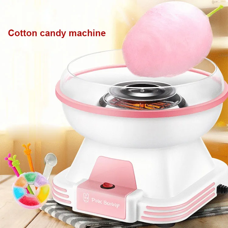 Full Automatic  Candy Floss Machine Sugar Cotton Candy Maker Cotton Candy Machine