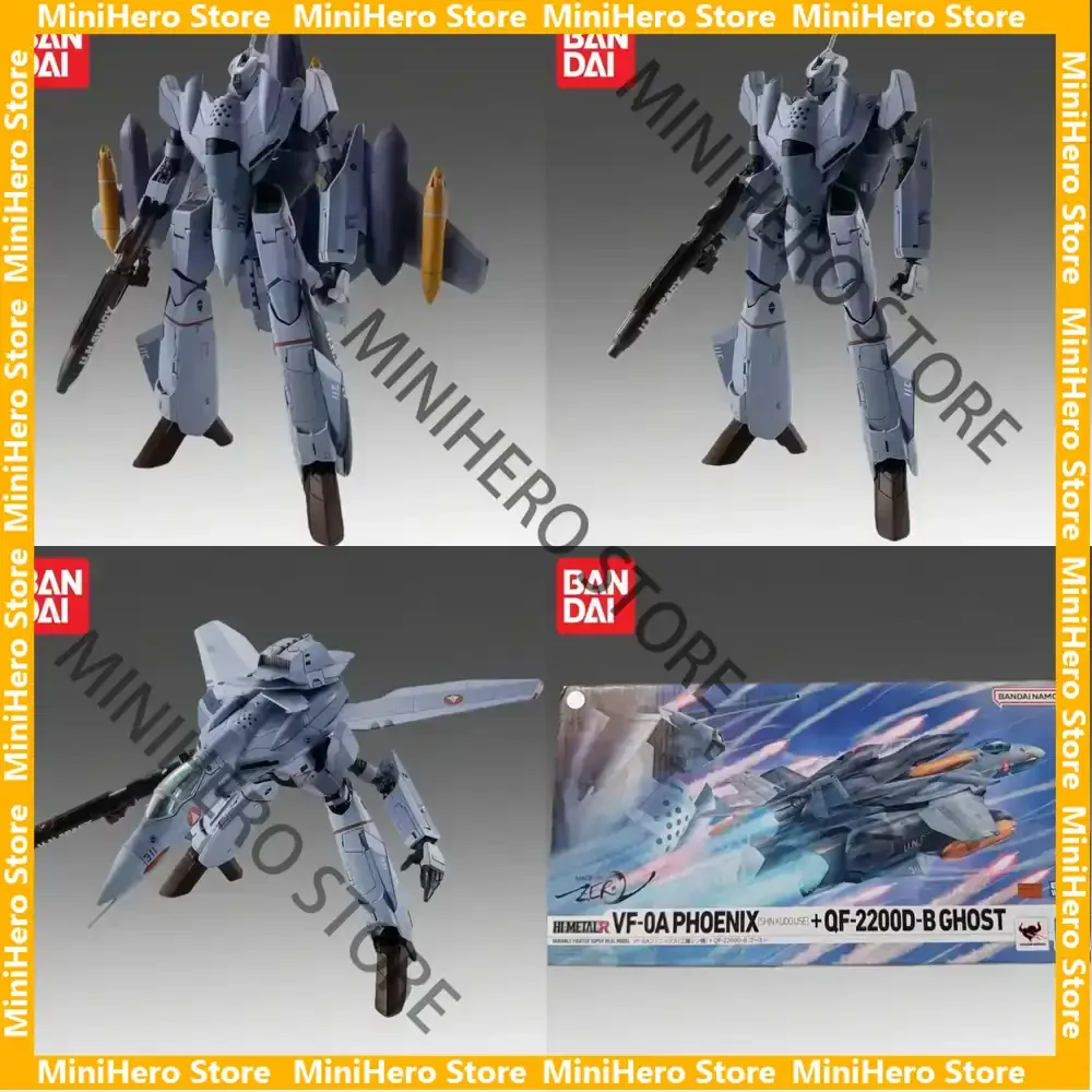 

In Stock Bandai Original Macross VF-0A Action Figure 1/12 Diecast Metal Display