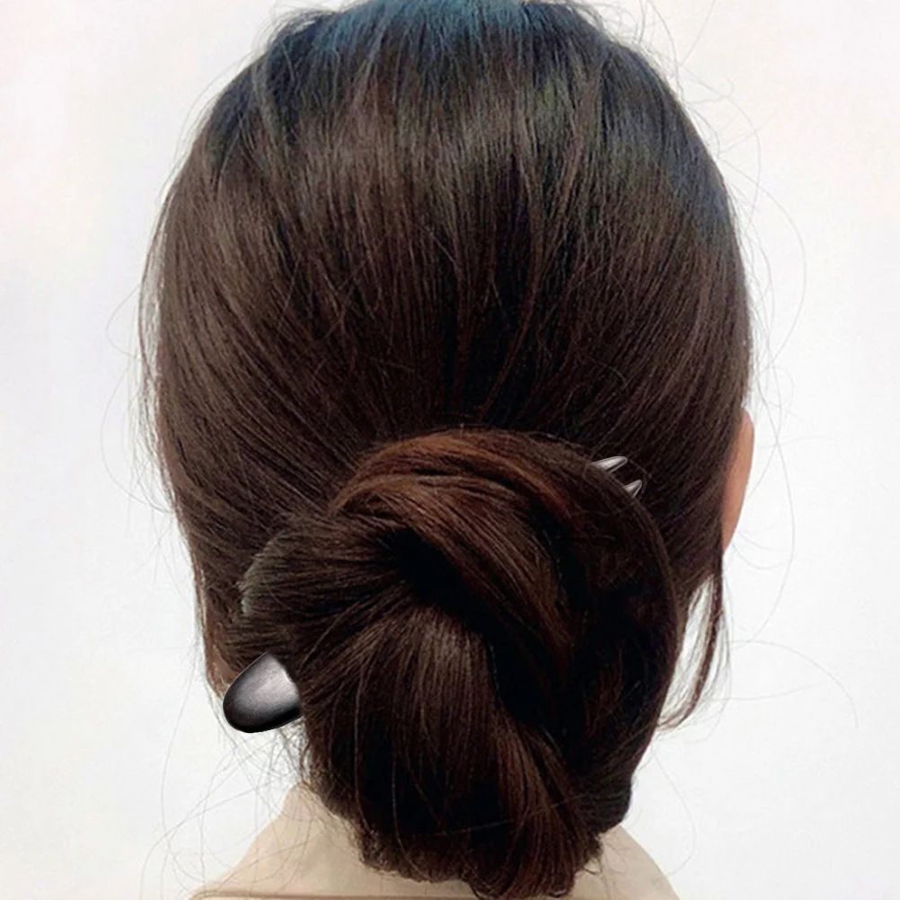 

Sandalwood U Shape Hairpin Simple Stylish Hair Fork for Weddings Parties Elegant Wood Hair Accessories Women Headdress