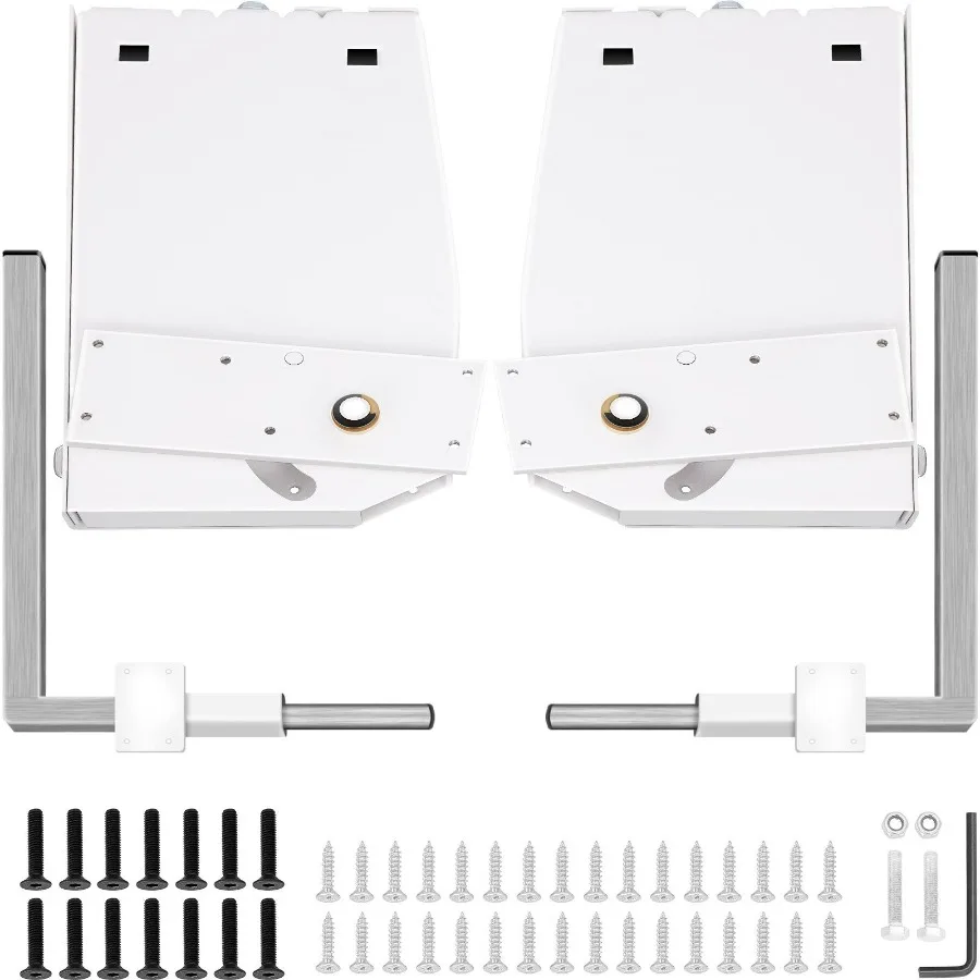 

Murphy Mounting Wall Springs Mechanism Heavy Duty Support Hardware DIY Kit for King Queen Bed Vertical White