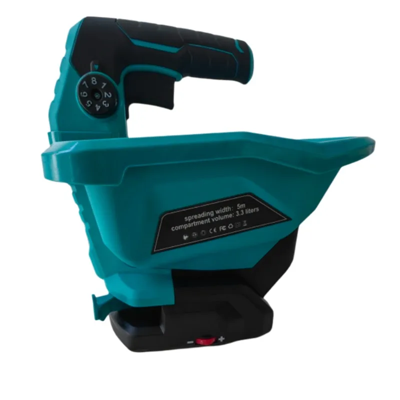 

Cordless Battery Handheld Spreader , Portable Electric Spreader for Grass Seed, Fertilizer(Tool Only，No Battery)