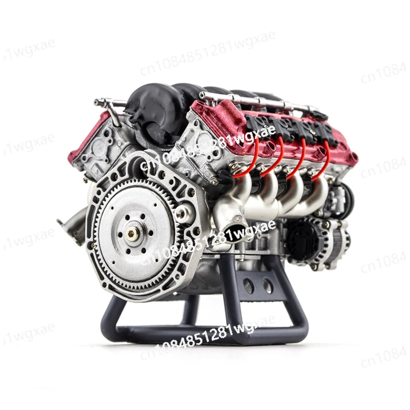 

MAD Simulation V8 Engine Internal Combustion Model Assembly Kit for AX90104 SCX10 Ⅱ Capra VS4-10 Pro/Ultra RC Car Model