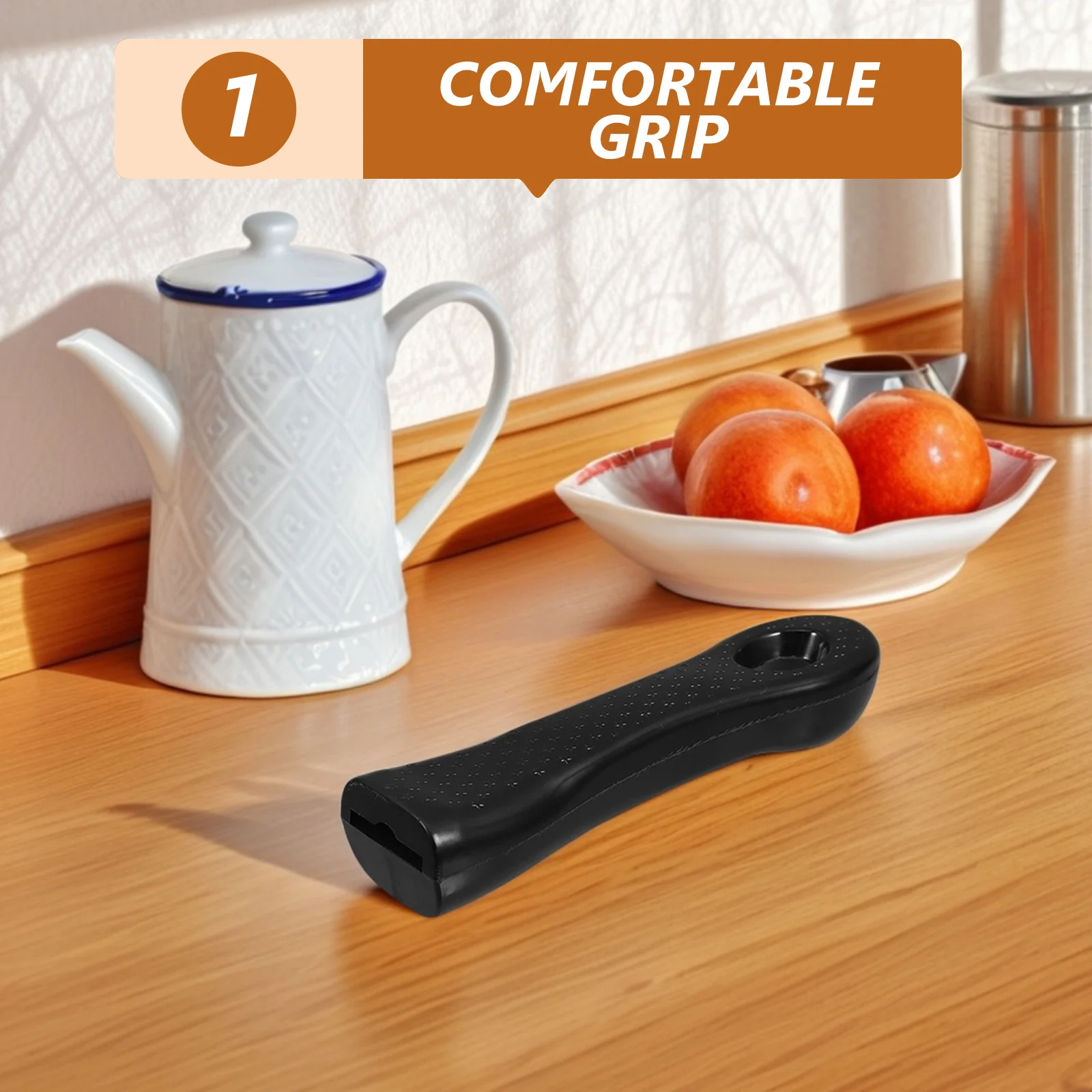 

Adjustable Universal Long Handle Replacement for Frying Anti-Scald Grip Cooking Pot Handle Replacement