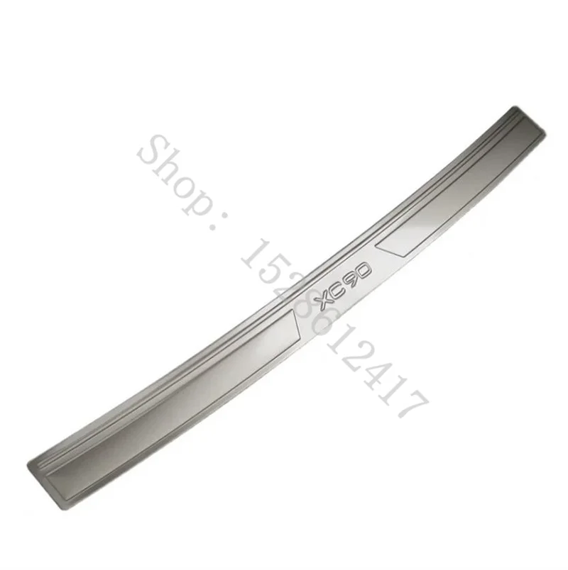 

For Volvo XC90 2004 2005 2006 2007 2008~2014 stainless Rear Bumper Protector Sill Trunk Rear guard Tread Plate Car styling