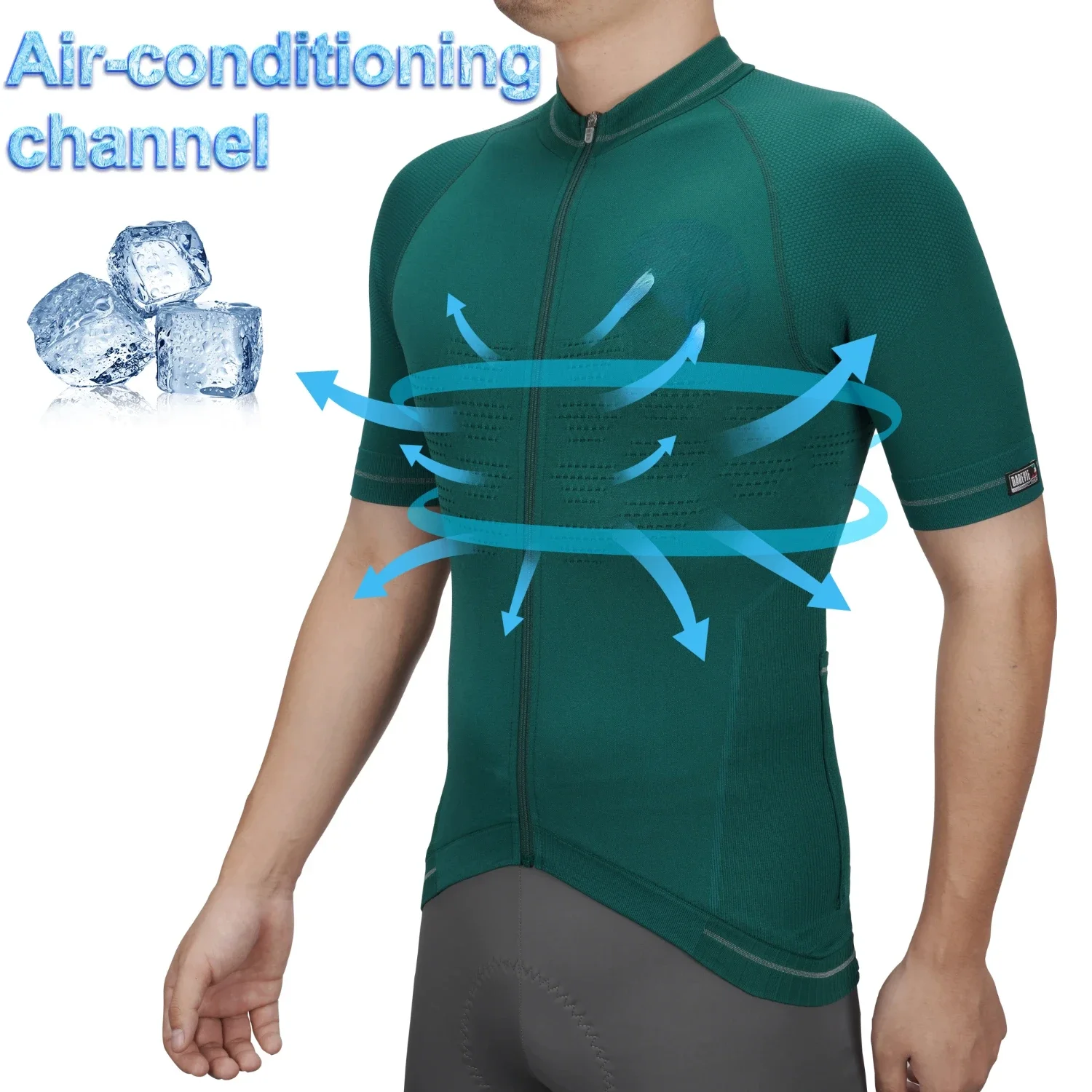 Maillot de cyclisme à séchage rapide pour homme et femme, chemise de vélo VTT, compression sans couture, respirant et confortable, Maxim